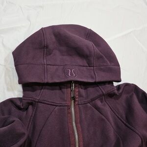 Lululemon Light As Warmth Scuba (Black Cherry) Size 12